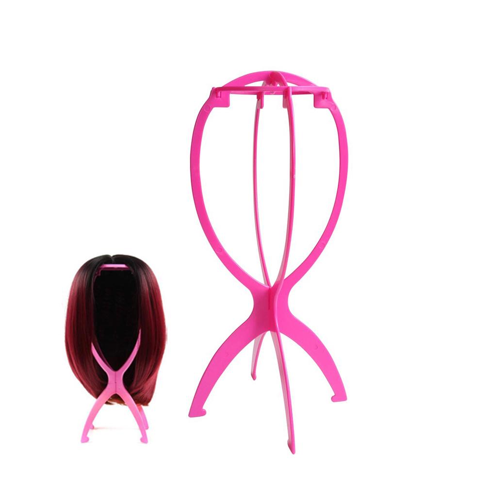 LUNA Durable Collapsible Plastic Wig Drying Stand