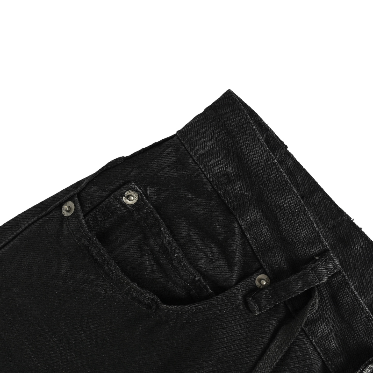 Balenciaga 25ss show-style patchwork jeans