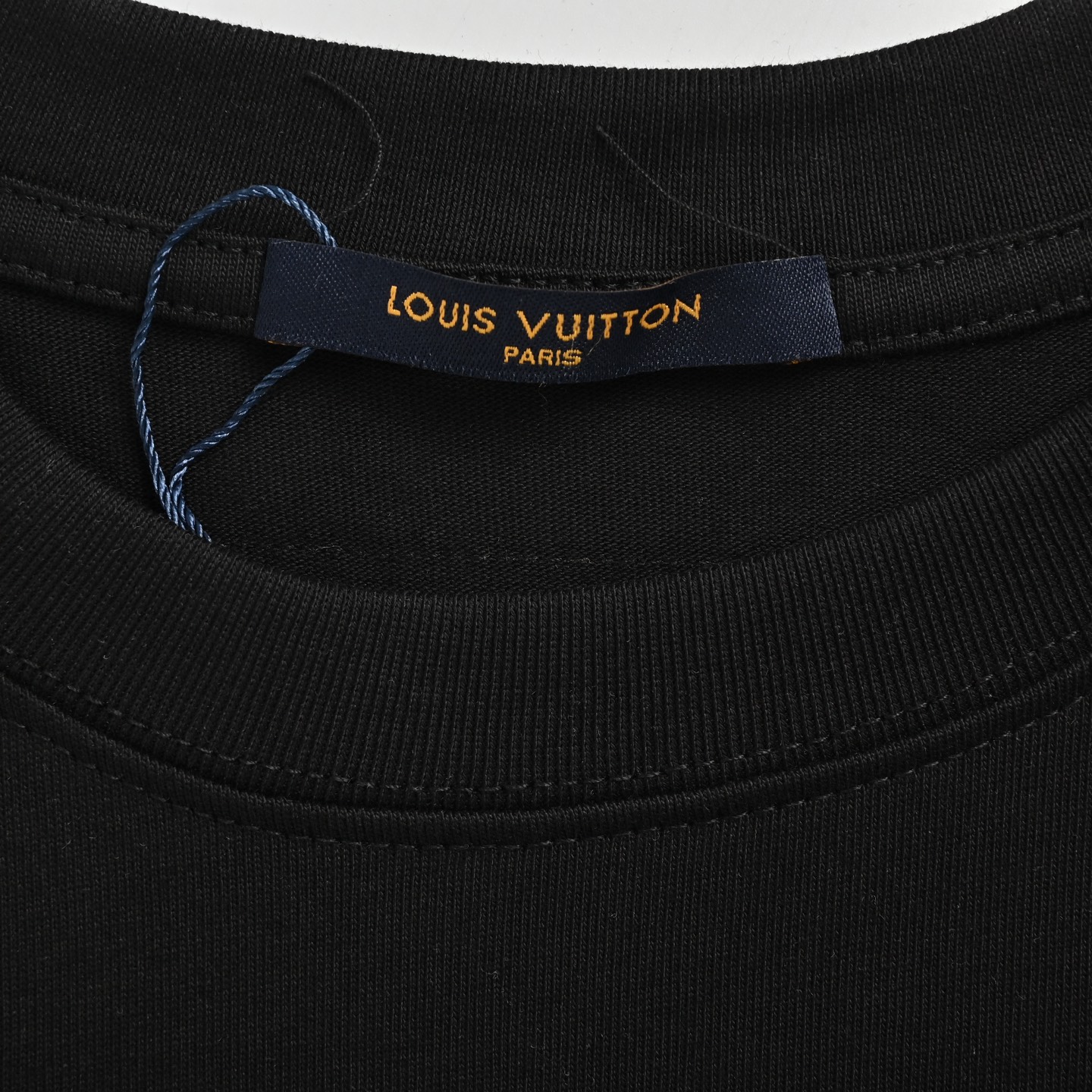 Louis Vuitton 25ss flocked monogram patch short sleeve