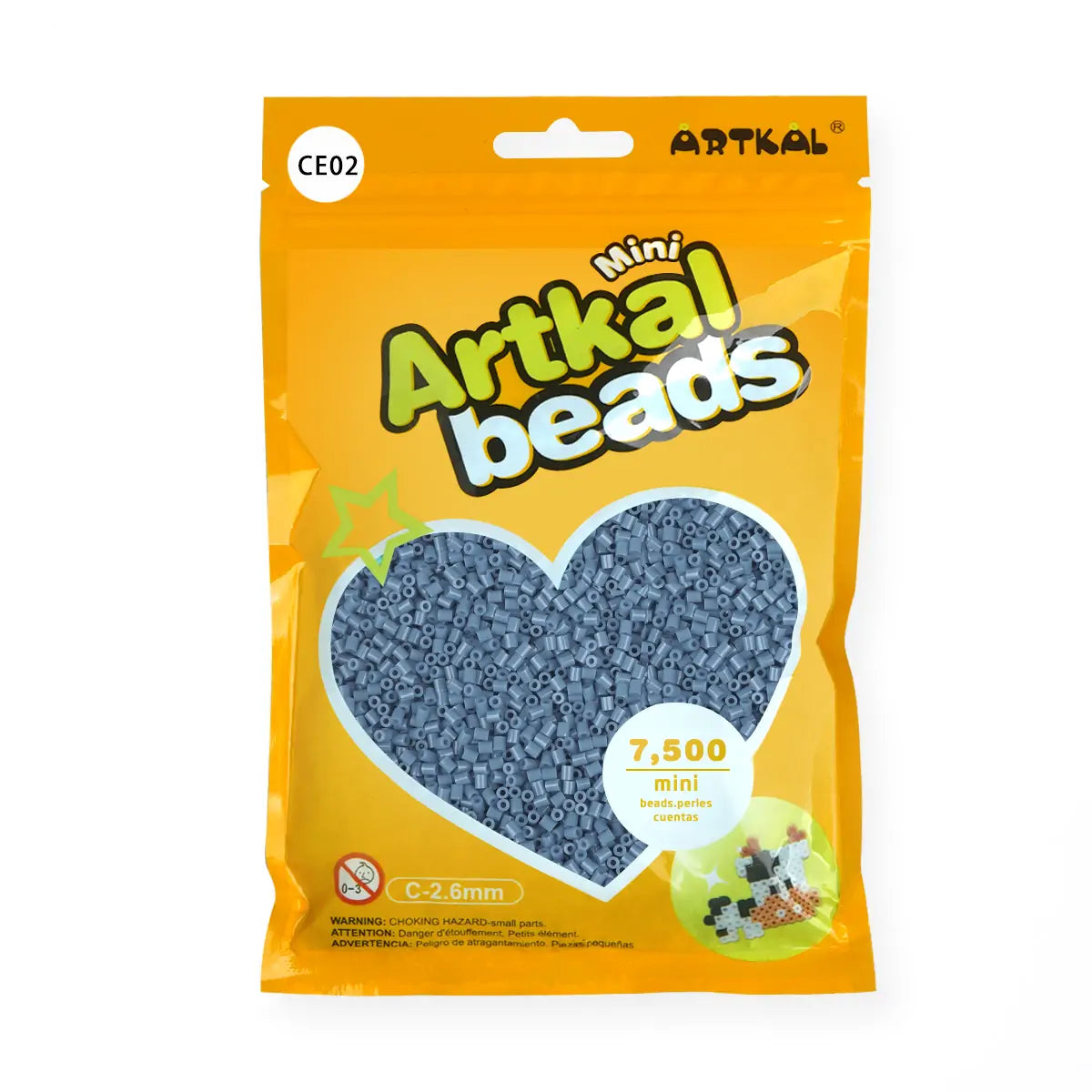 (2024 New Colors) C-2.6mm 7500 pcs/bag Mini Beads