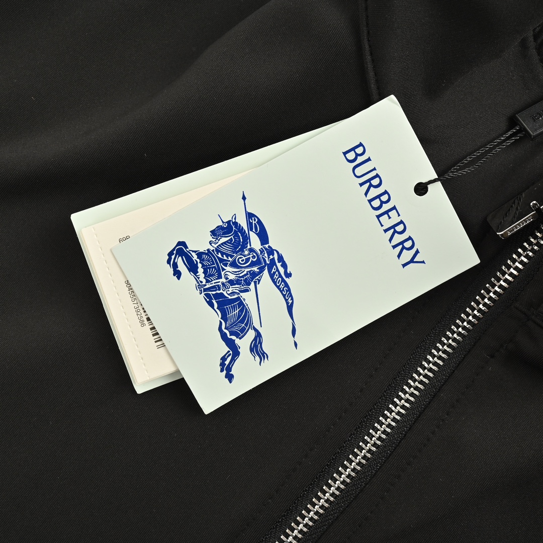 Burberry 24Fw Waterbird Embroidery Side Ribbon Suit Jacket