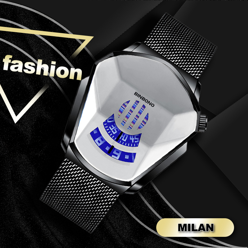 Diamond Style Quartz Watch For Men & Women-Buy Two Free Shipping