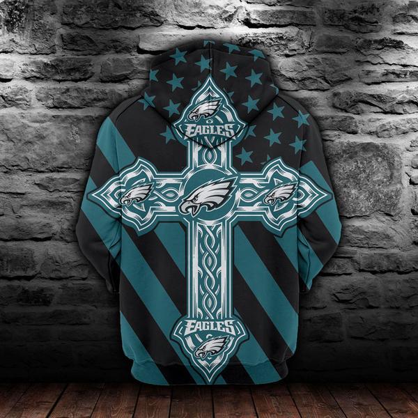 EAGLES 3D HOODIE UNIQUE 135