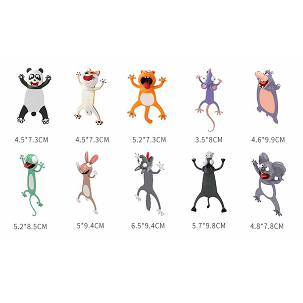 🔥Last Day Promotion - 50% OFF🔥 3D Creative Animal Bookmarks🐱 - Buy 5 Get 20% Off & Free Shipping