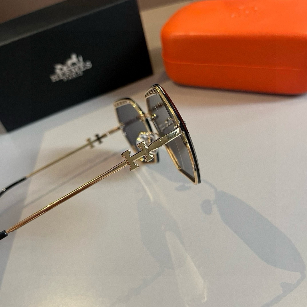 Hermes Square Frame Sunglasses
