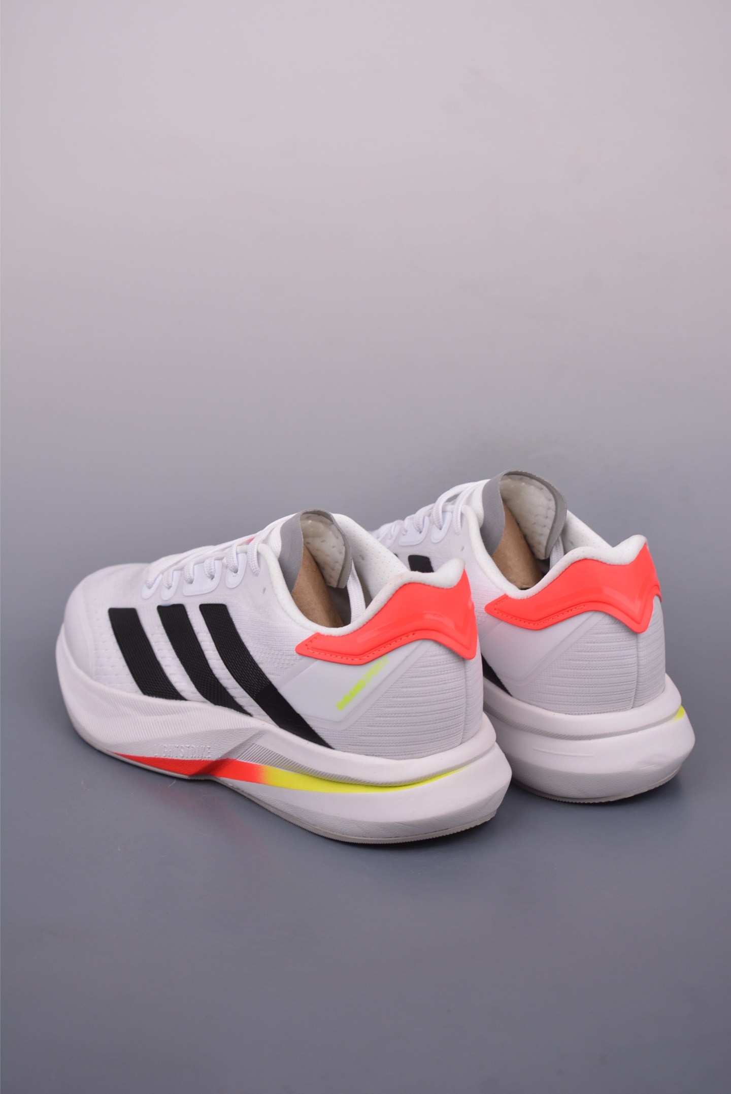 adidas Duramo Speed ​​2 running shoes Black, White and Orange Gradient IH8206