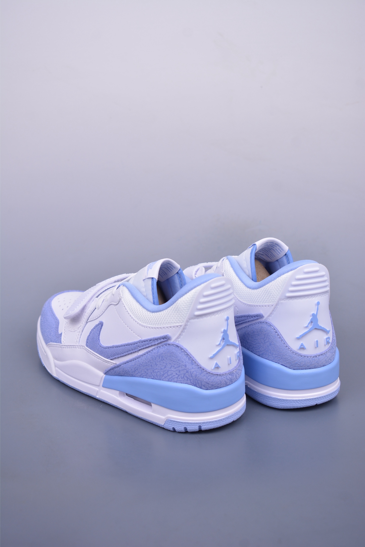 Air Jordan Legacy 312 Low basketball shoes White Card Blue FQ7827-104