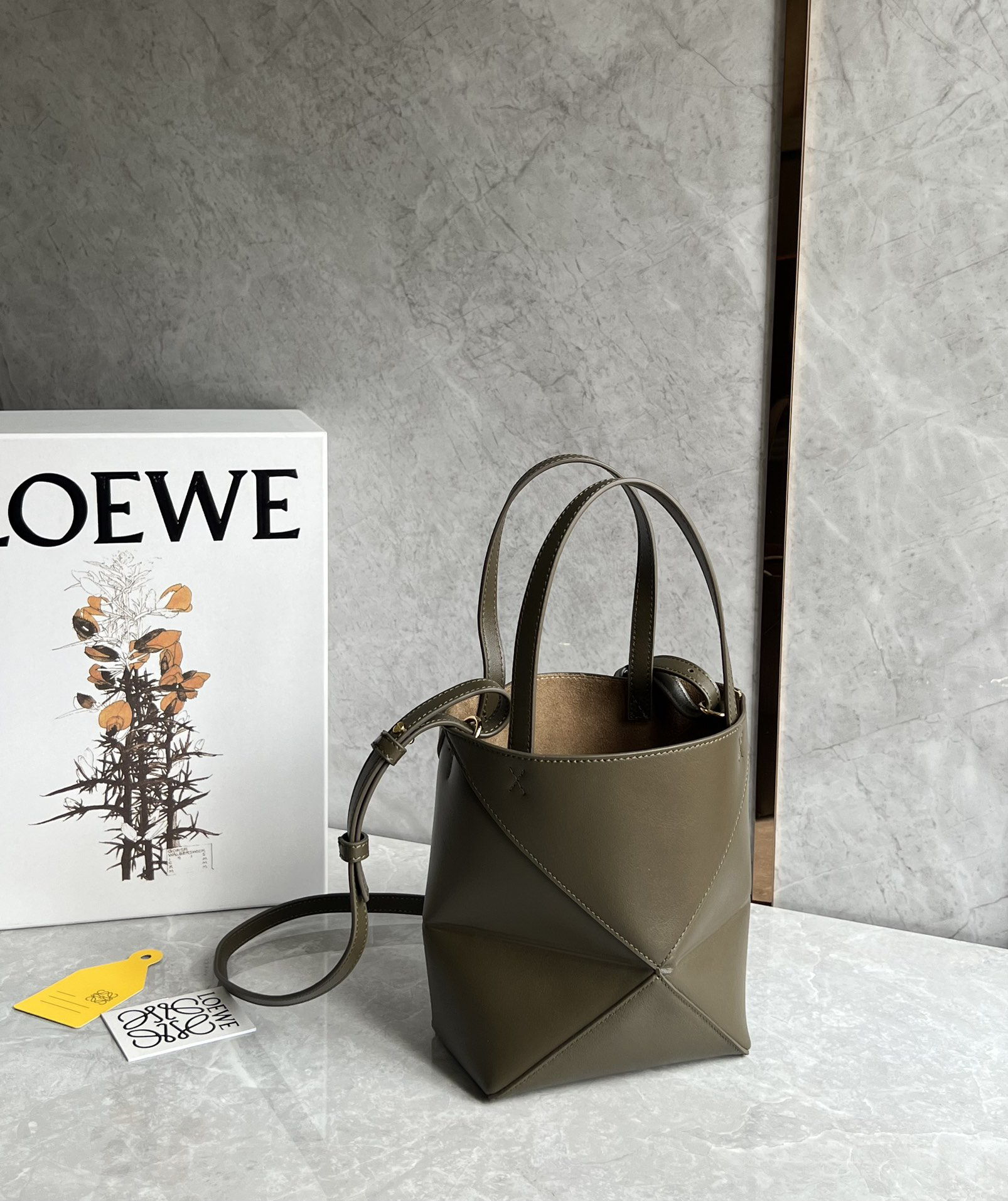 Loewe zzle fold series foldable tote bag 0693