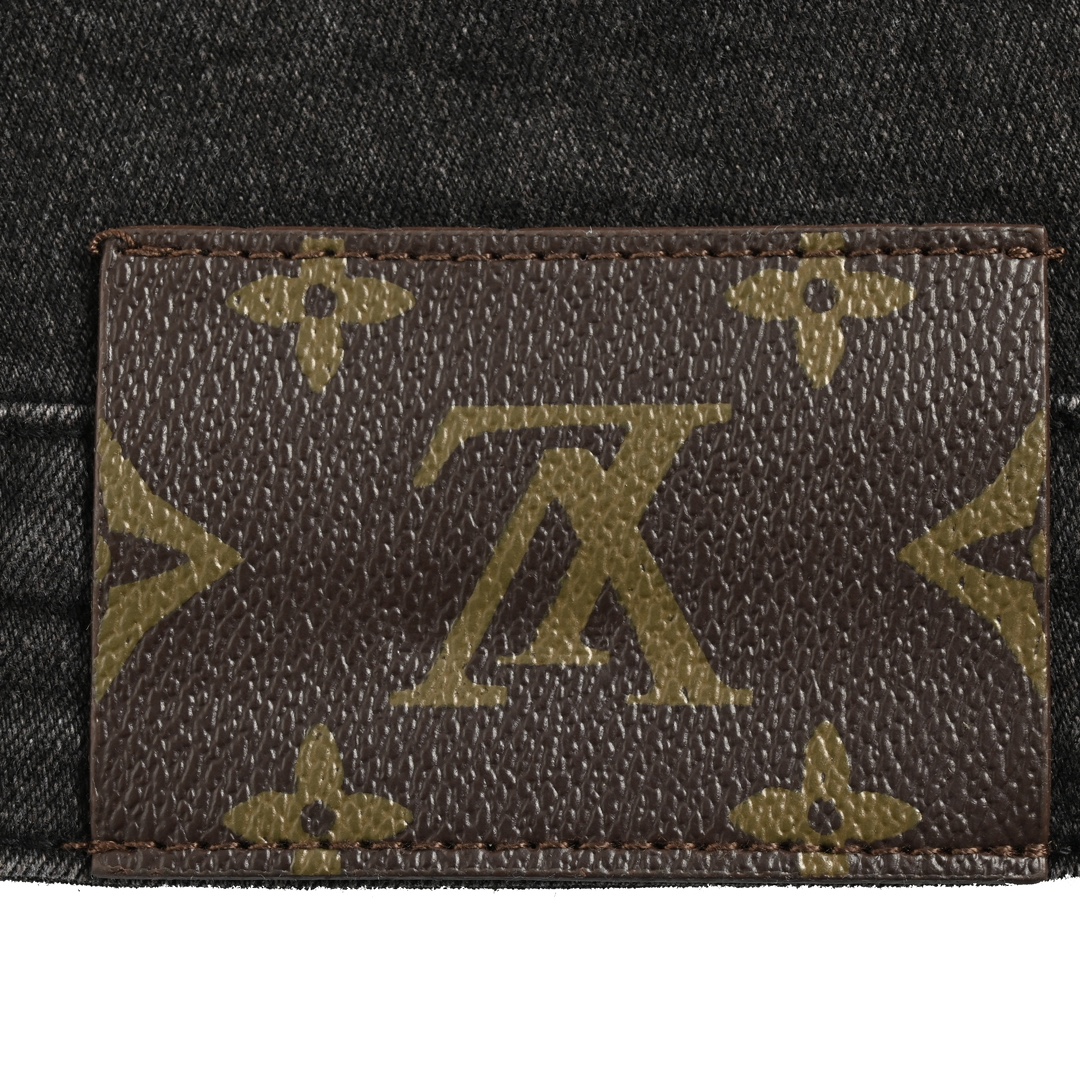 Louis Vuitton 24Fw Gradient Monochrome Washed Jeans