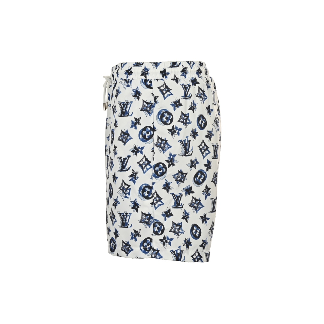 Louis Vuitton 24ss Overlapping Monochrome Beach Shorts