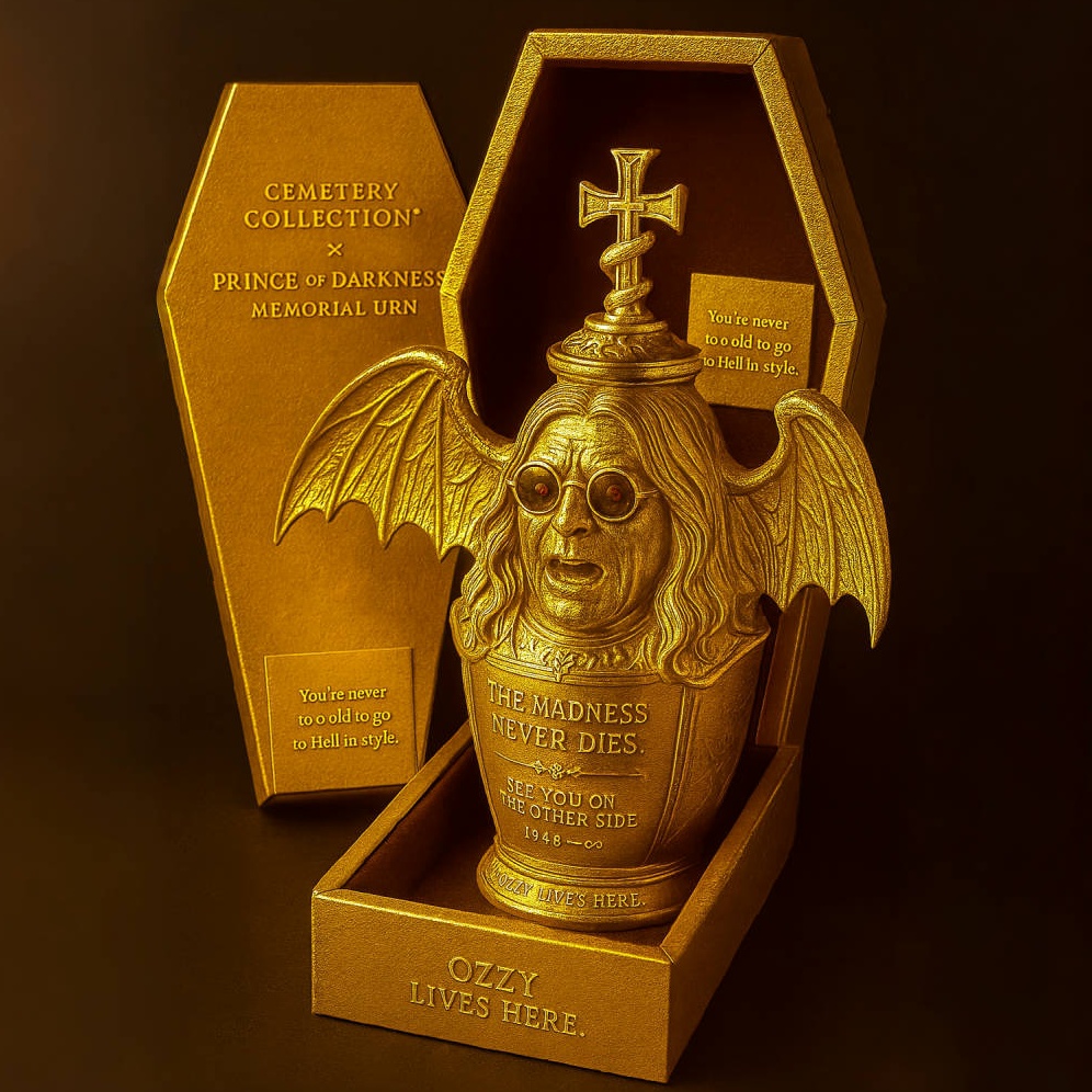Dark Lord: The Ozzy Memorial Urn