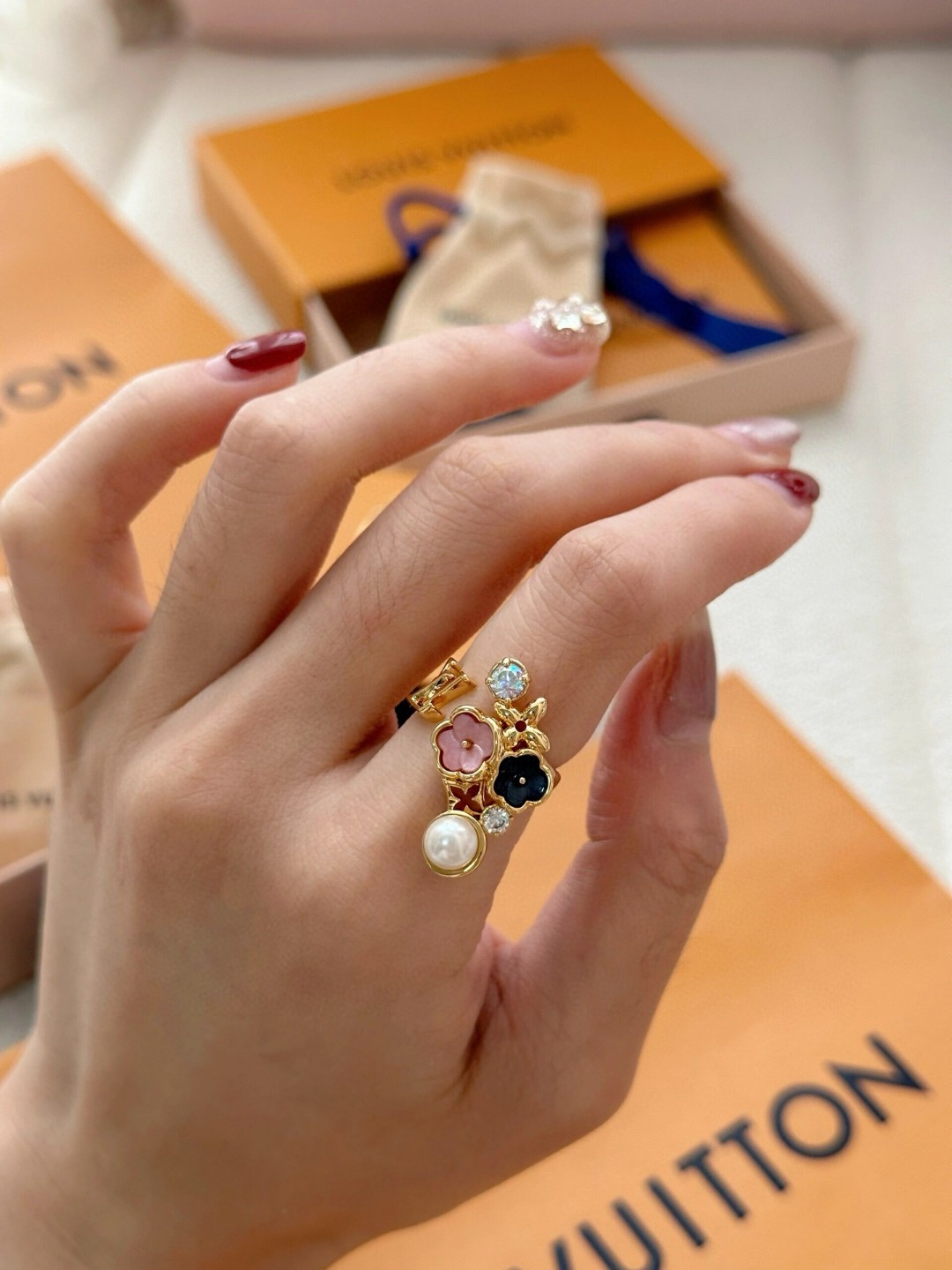 Louis Vuitton Flower Ring