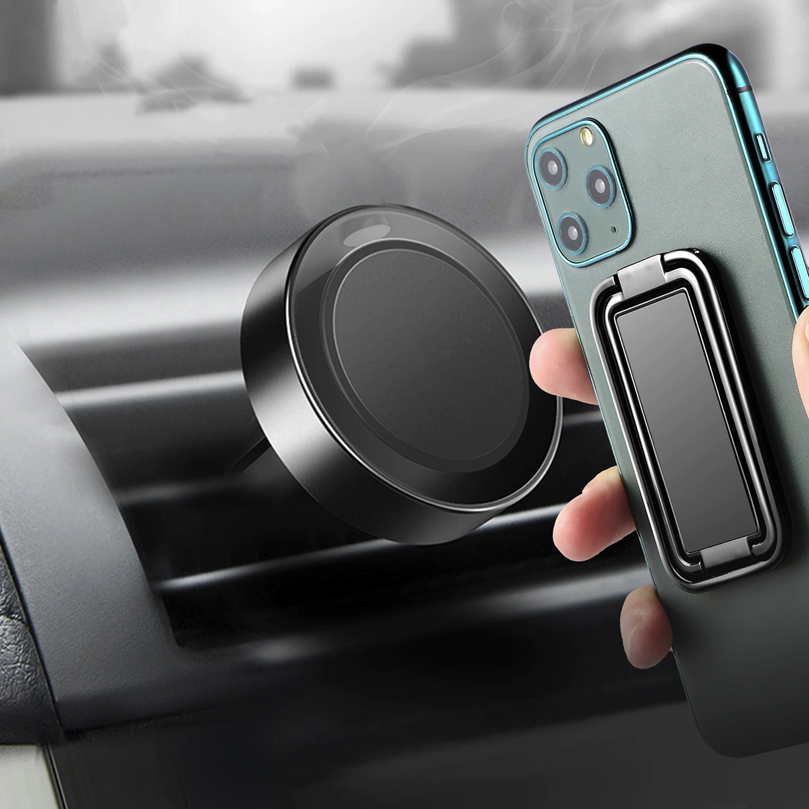【Summer Day Promotion - SAVE 50% OFF】 Retractable Magnetic Phone Ring Holder(Limited Edition)