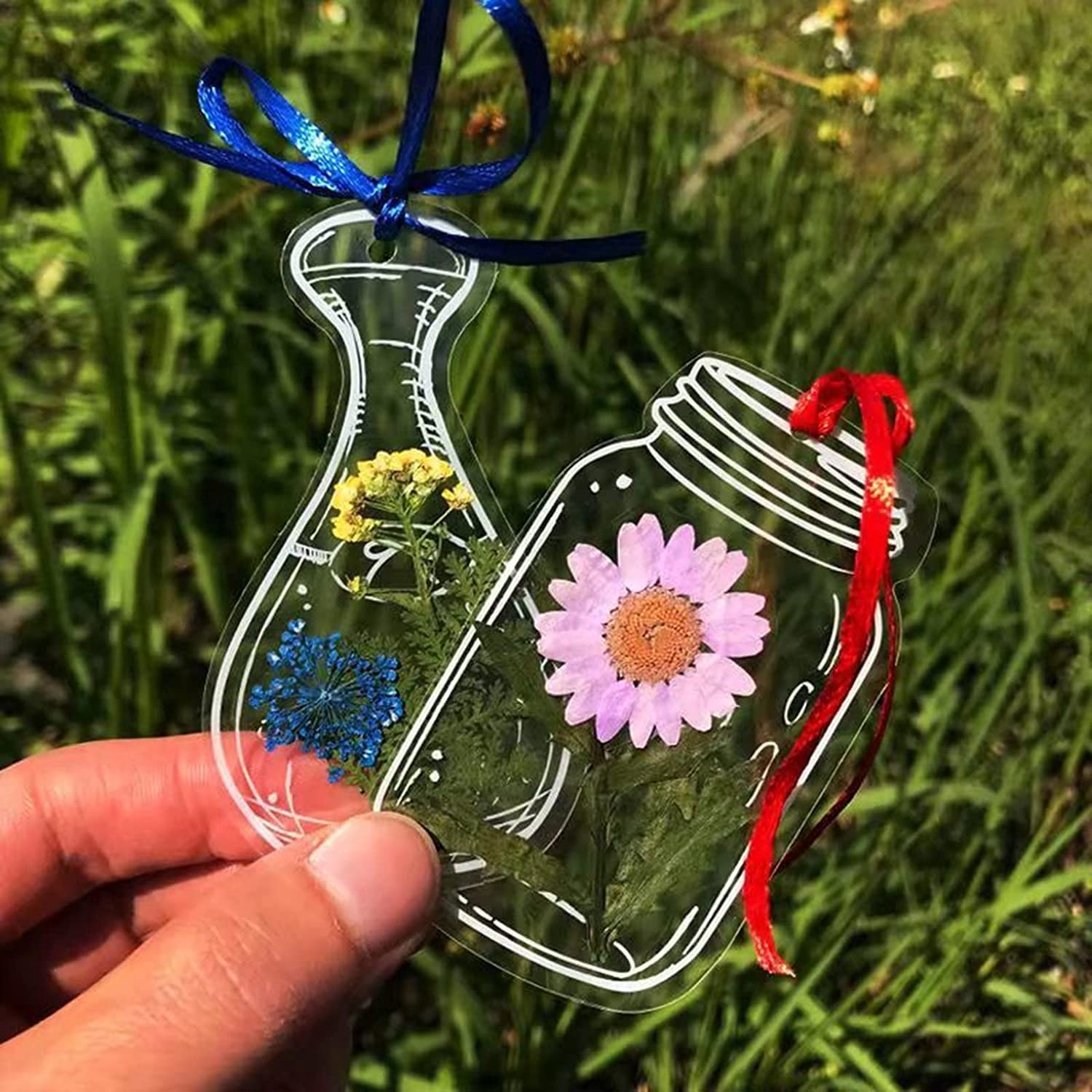 🔥Last Day Promotion-[SAVE 50% OFF]--New Dried Flower Bookmarks Set-BUY 4 GET 10% OFF & FREE SHIPPING