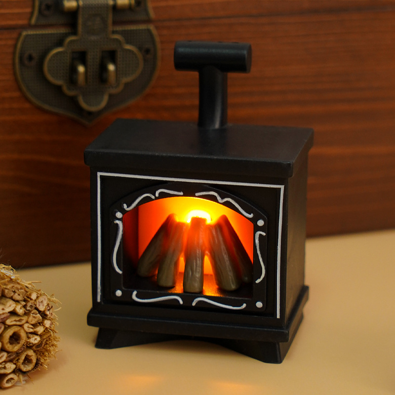 🎄Early Christmas Sale 49% OFF🎄Mini Fireplace Lamp with Flickering LED Flame