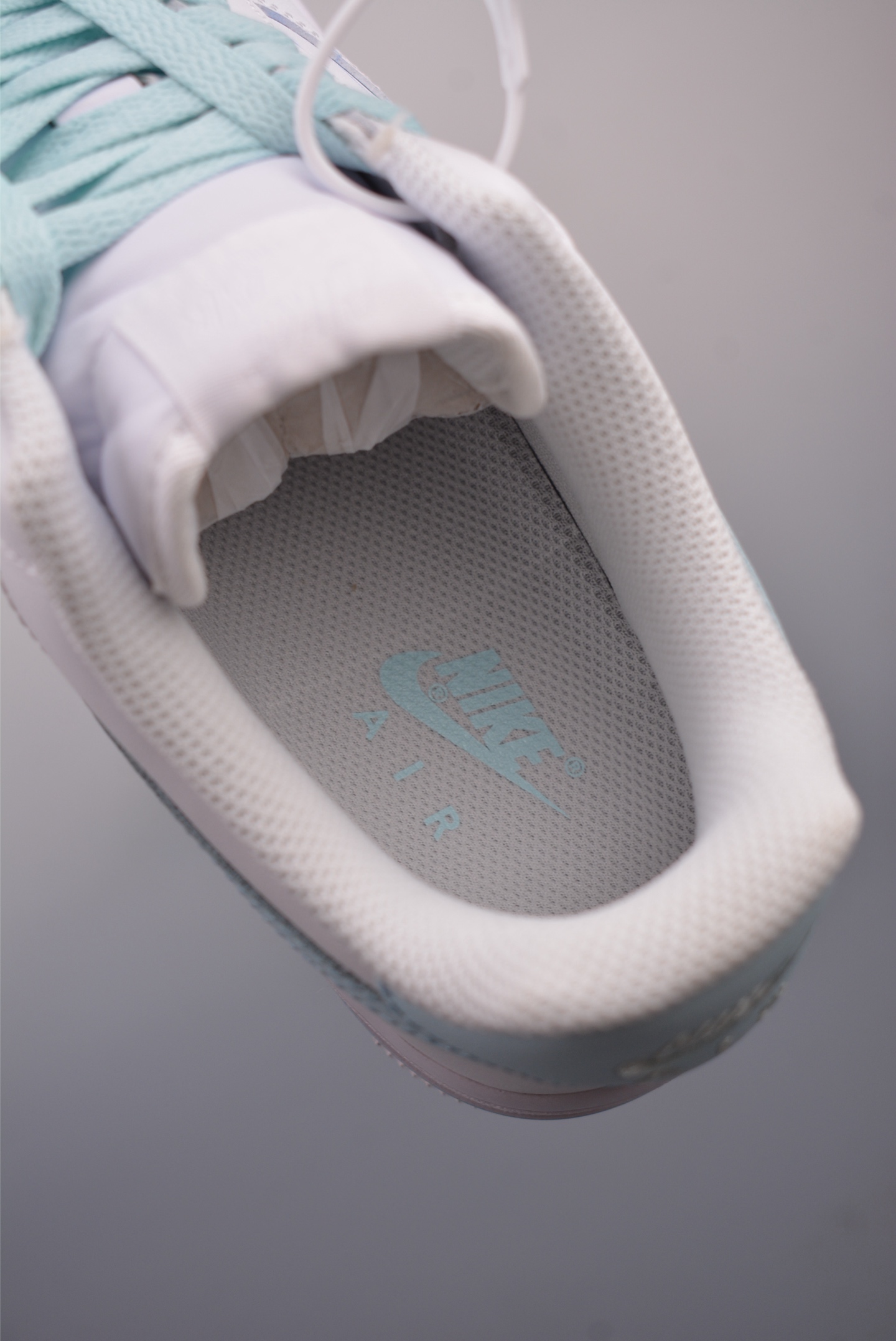 Nike Air Force 1 Low Low-top Sneakers White and Blue Spray Painted Graffiti CW2288-111