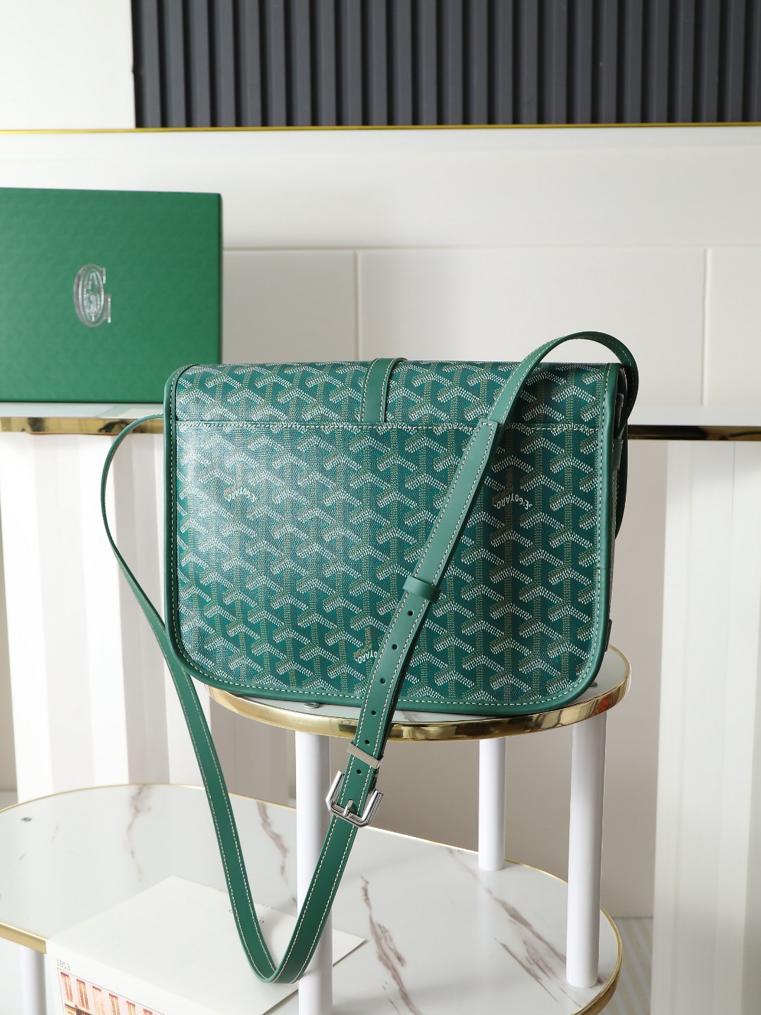 Goyard belvedère shoulder bag 244