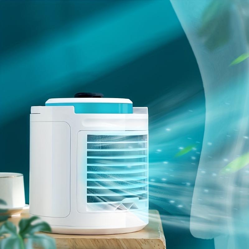 Stay Cool Anywhere: Portable USB Air Conditioner Mini Fan for Home, Office, and Dorms
