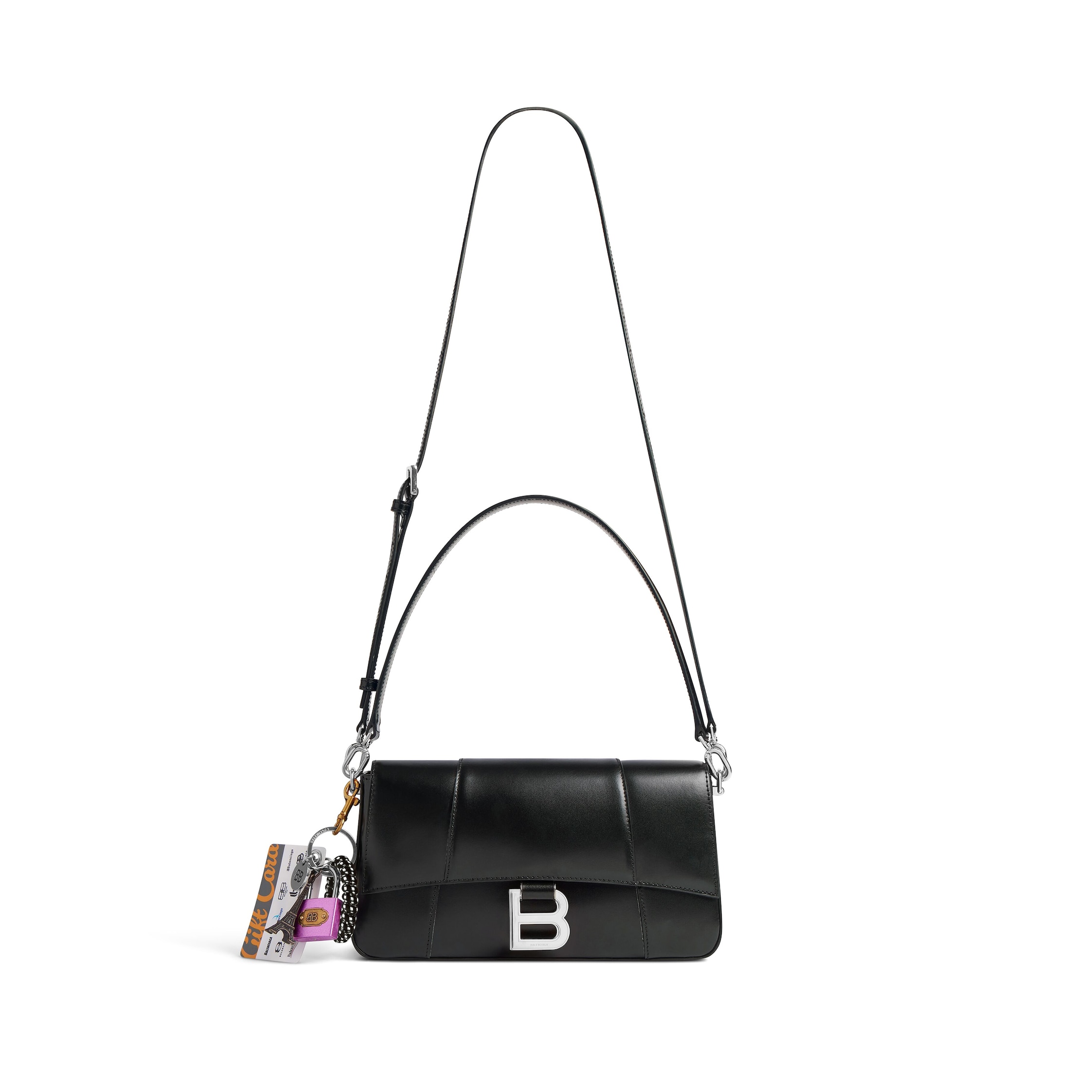 Balenciaga Hourglass Sling Bag Medium With Charms8289592ABV91000