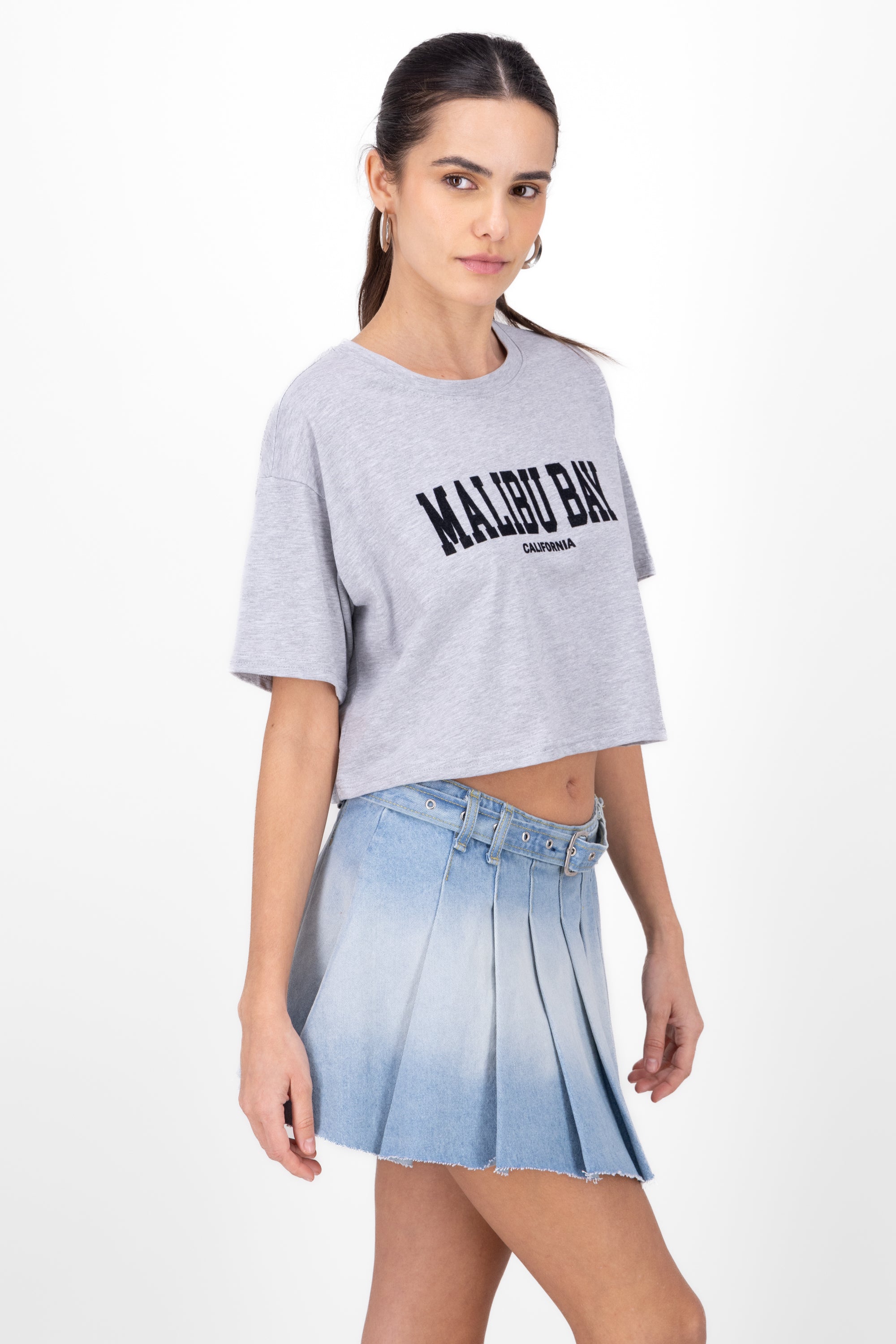 Malibu Bay Crop T Shirt