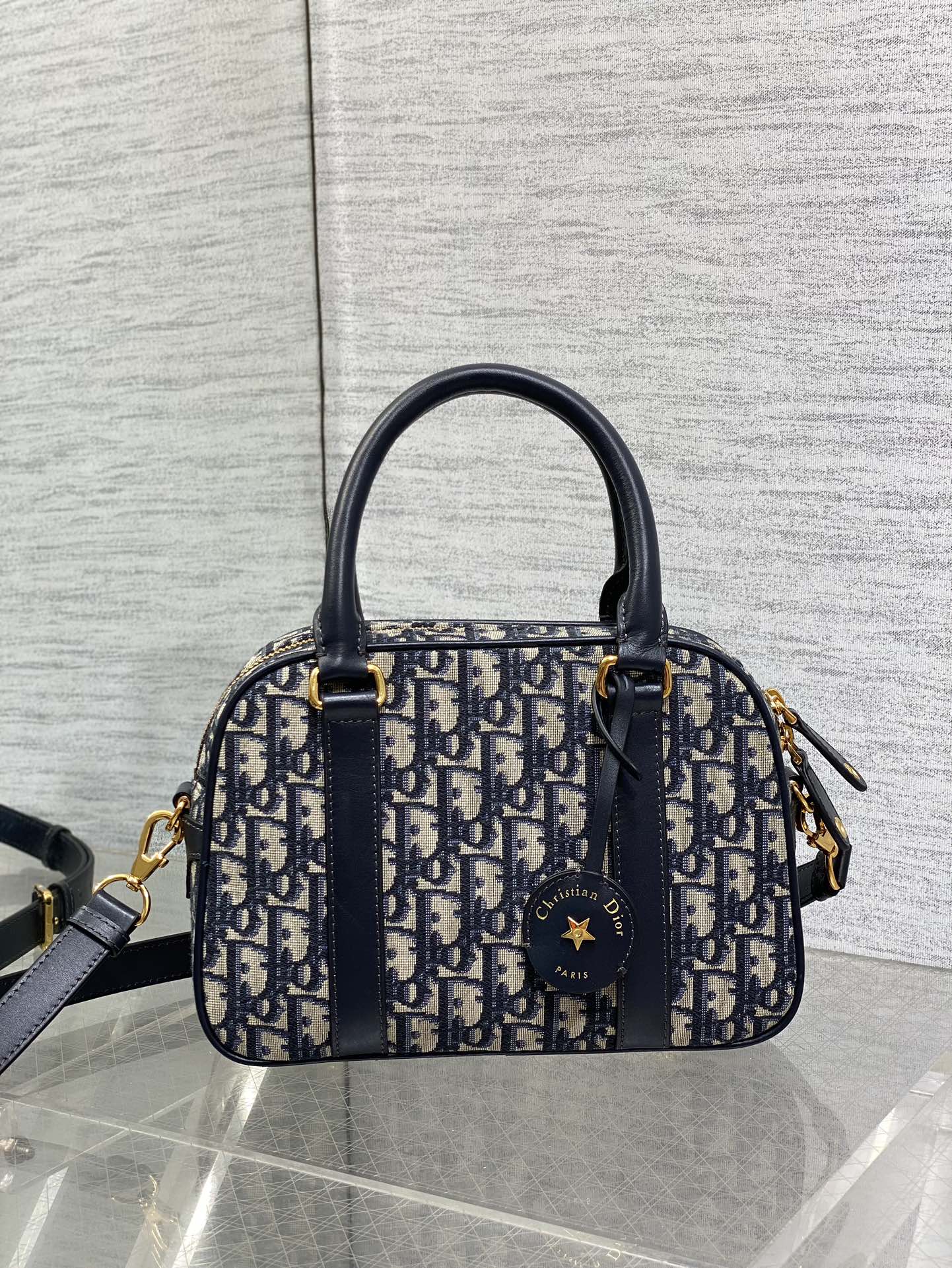 Dior D-Vibe Bowling Bag Medium