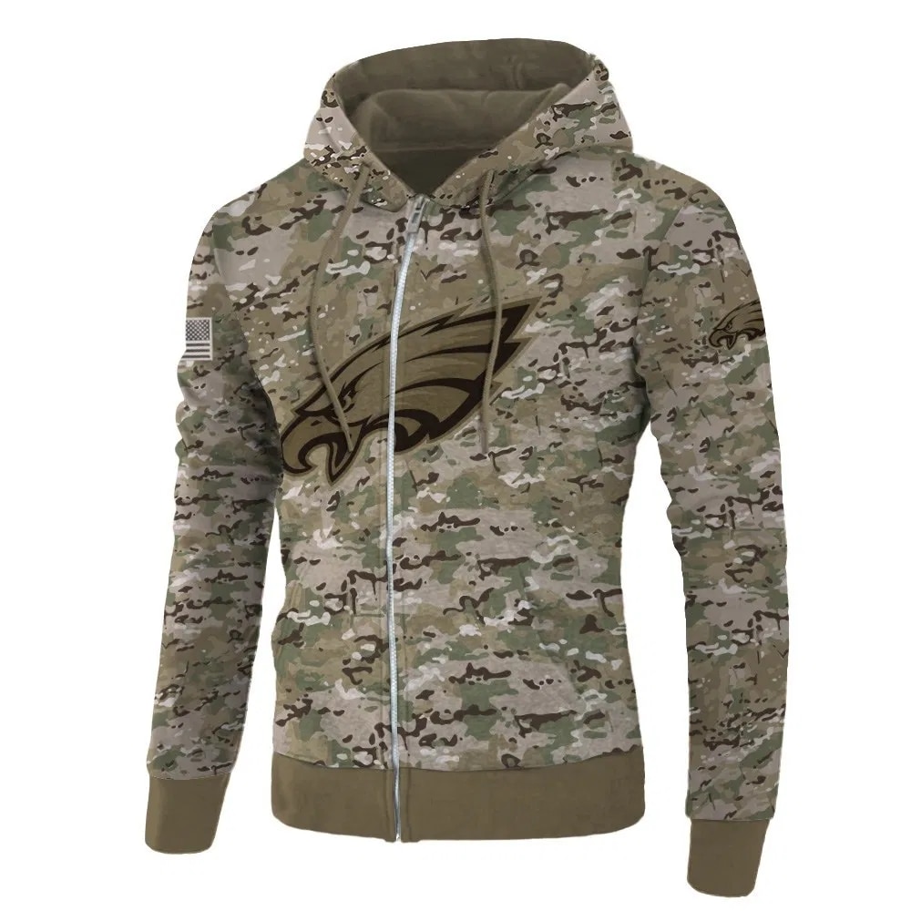 PHILADELPHIA EAGLES 3D HOODIE PPEE005