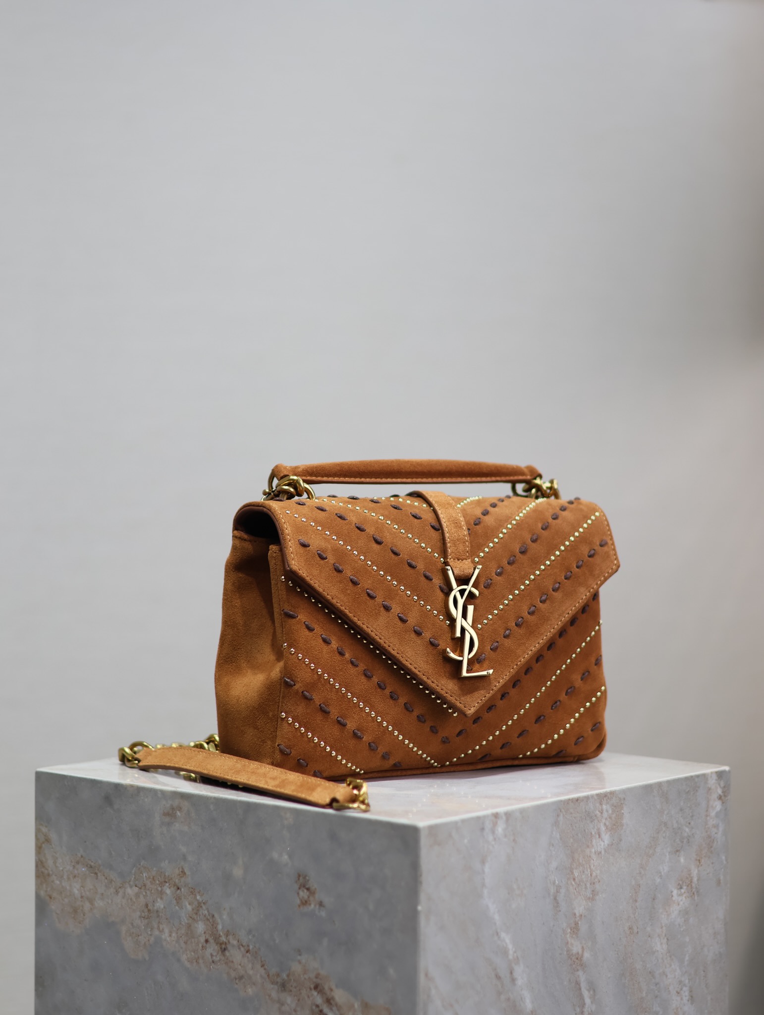 Yves Saint Laurent Monogram college messenger bag 392737