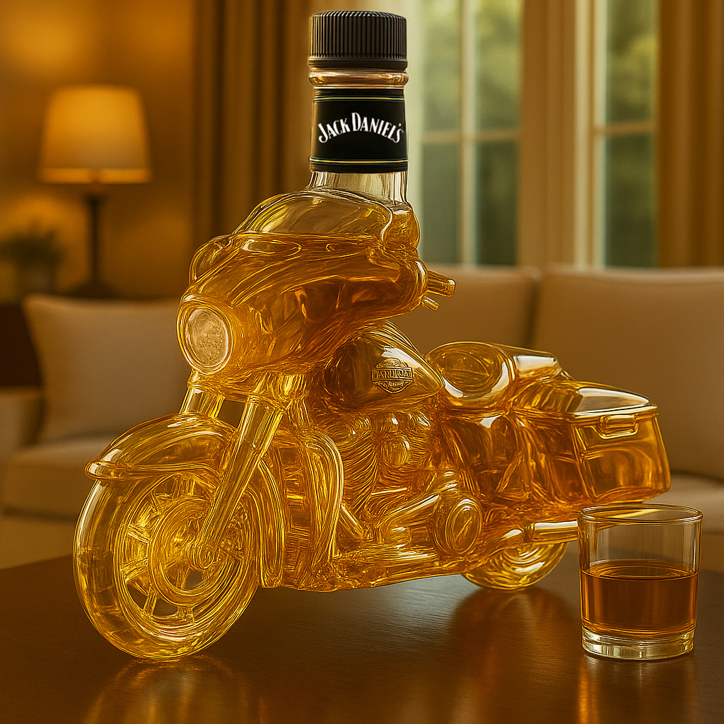 Motorcycle Decanter Collection – Ride in Style, Pour with Power