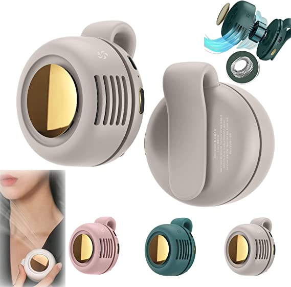 (🔥Last Day Promotion-SAVE 60% OFF)-Small Whirlwind Clip Waist Neck Fan