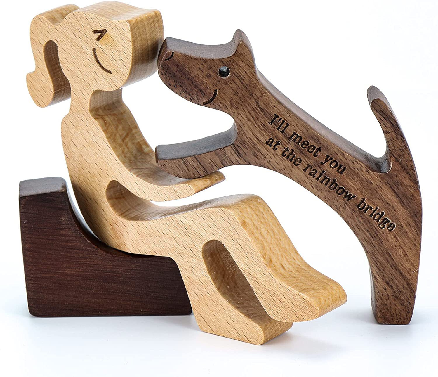 💙Wooden Carving Dog Memorial Gifts - Remembrance Loss of Dog🐾