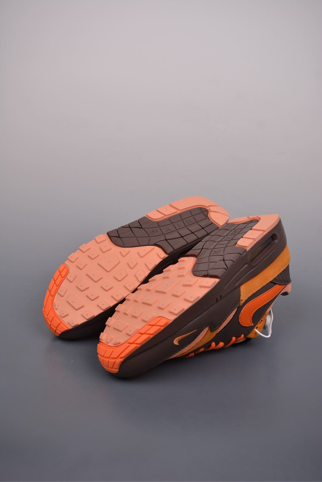 Nike Air Max 1 Premium King's Day Dark Brown and Orange HF7346-200