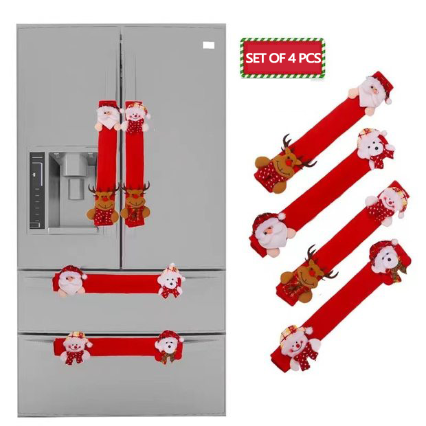 (🔥Christmas Hot Sale-50% OFF)Christmas Kitchen Handle Door Covers