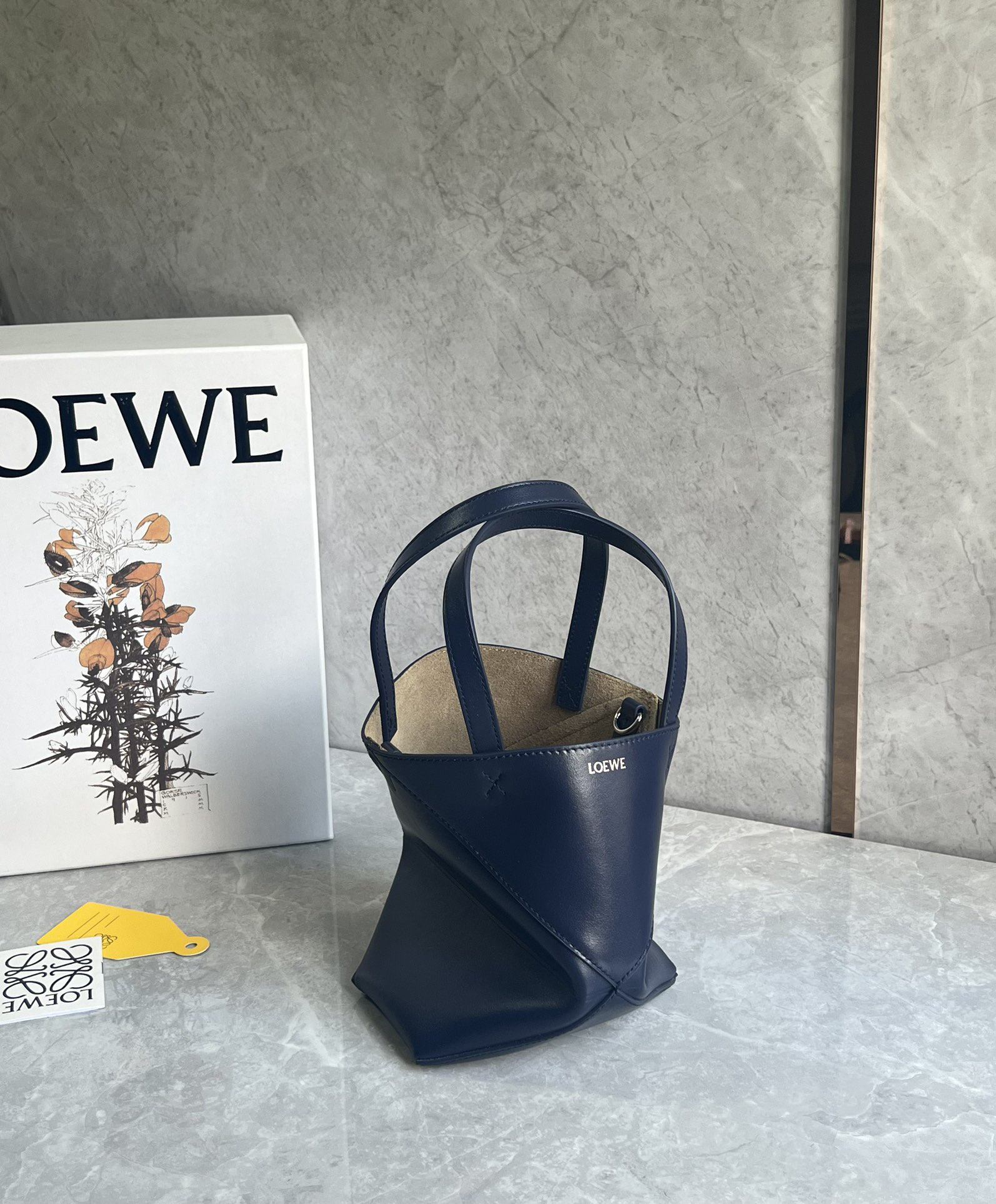Loewe zzle fold series foldable tote bag 0693