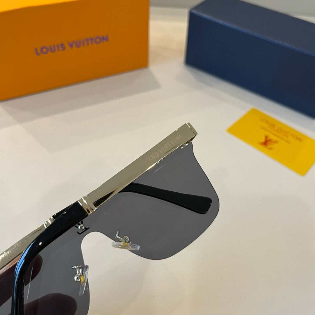 Louis Vuitton half-rim sunglasses