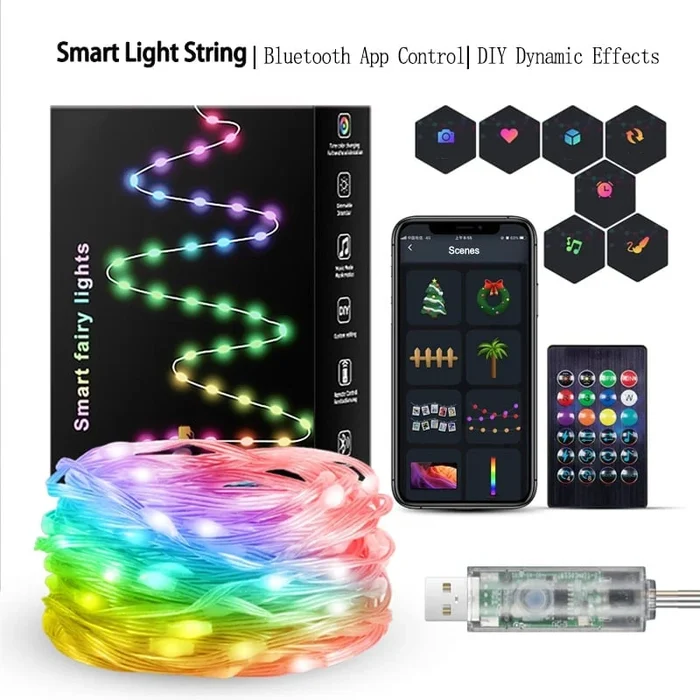 🎄Christmas Sale 70% OFF -- Wi-Fi Bluetooth Smart Permanent Led for outdoor