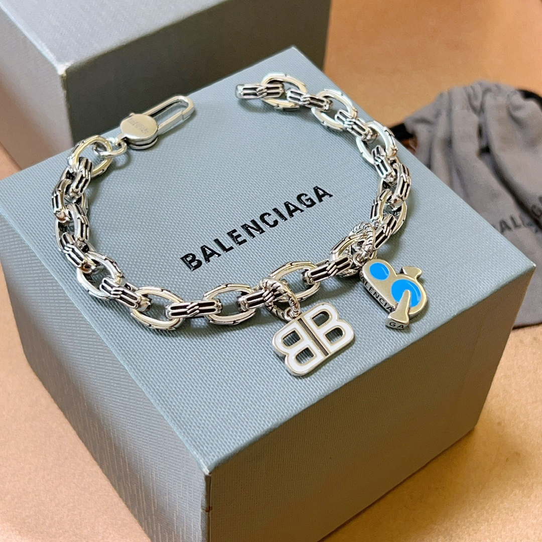 Balenciaga BB chain bracelet