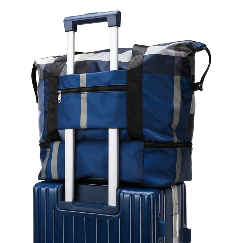 (🔥Last Day Promotion-SAVE 50% OFF) Summer/School opening Foldable Dry/Wet Separation Travel Bag-BUY 3 GET 15% OFF & FREE SHIPPING