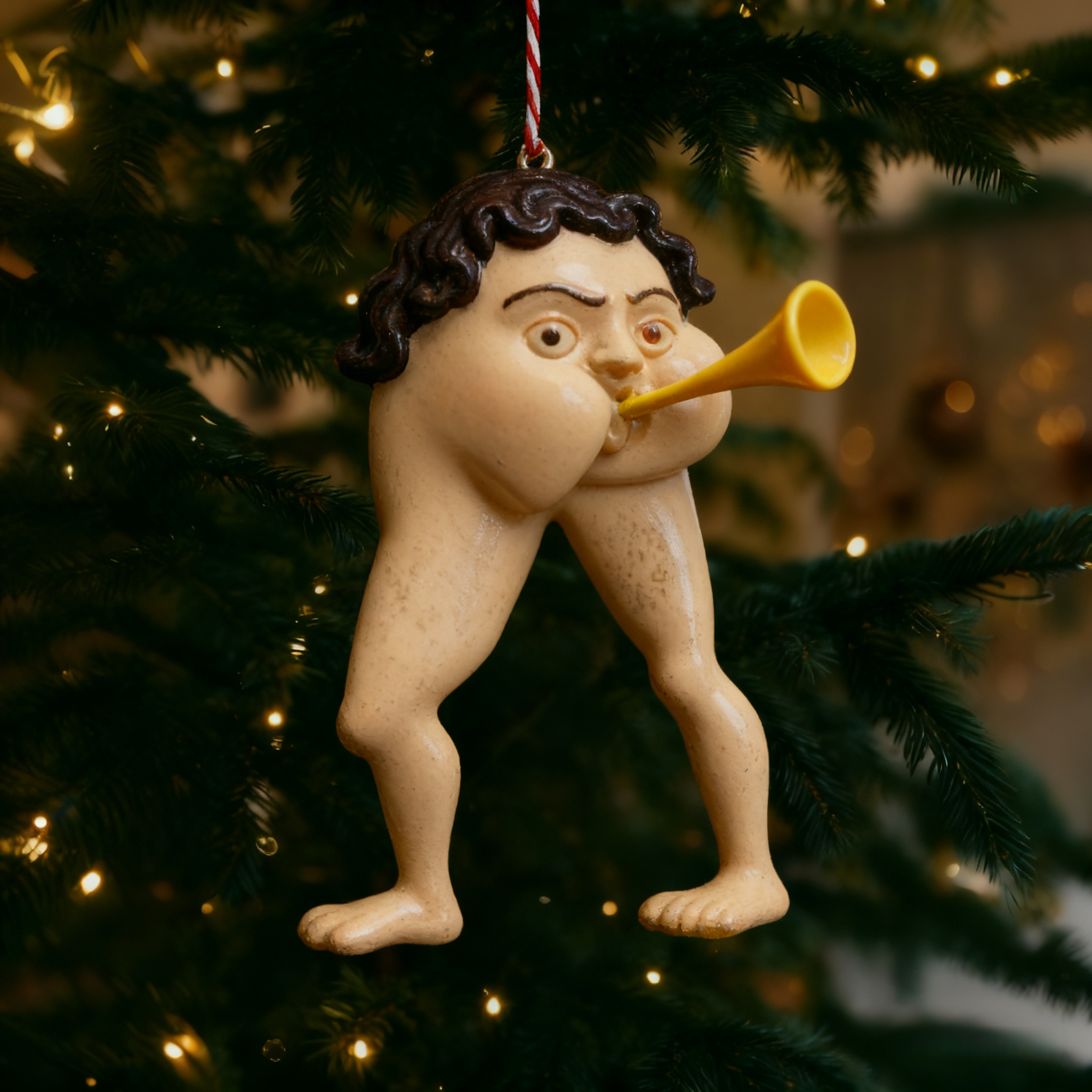 Medieval Butt-Trumpet Ornament