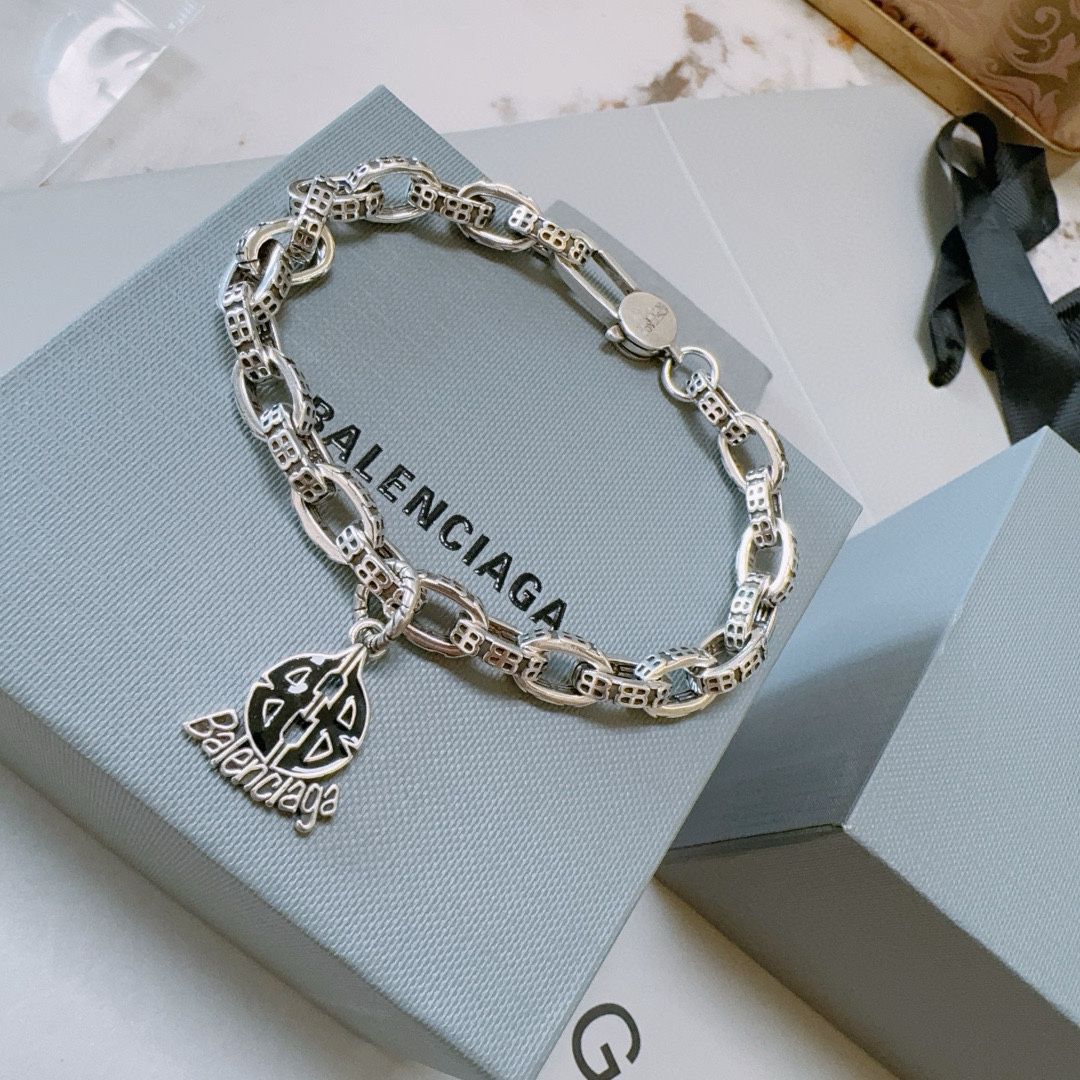 Balenciaga BB chain bracelet
