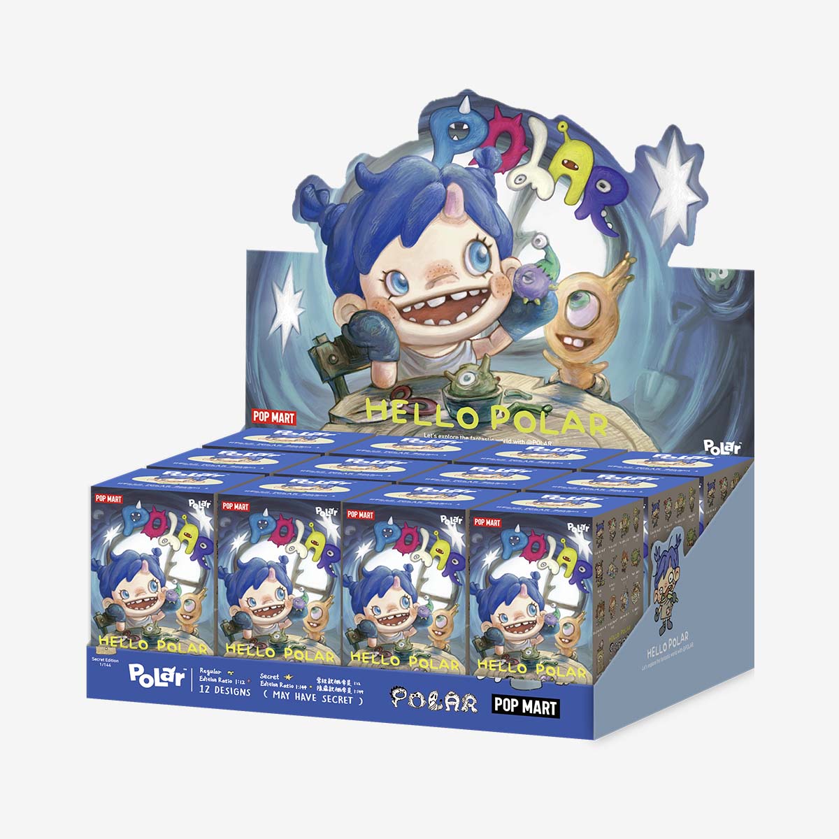 POP MART POLAR - HELLO POLAR Season 1 Series Figures [1 Blind Box]