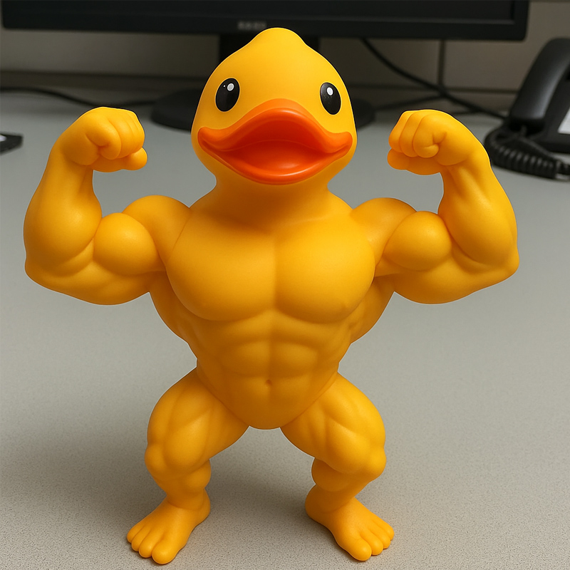 Meet the Strong Muscle Duck