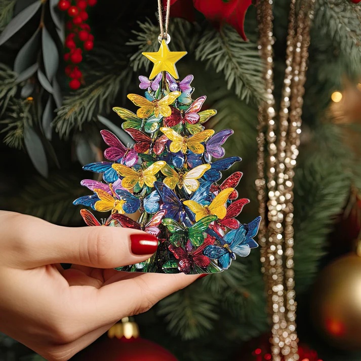 Butterfly Xmas Ornament
