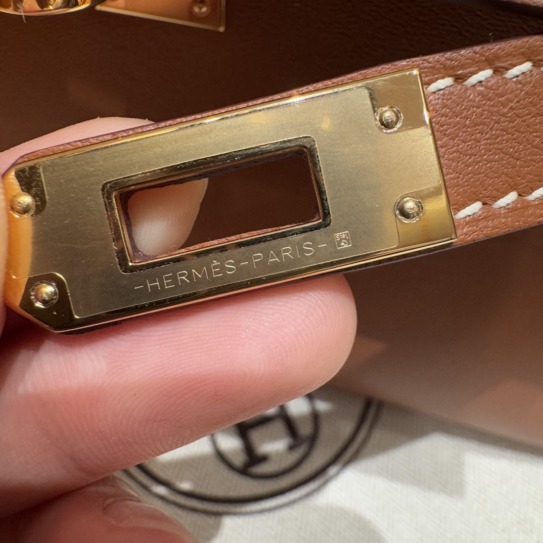Hermès Kelly Pochette 37Gold Handbag (Handmade to Order)