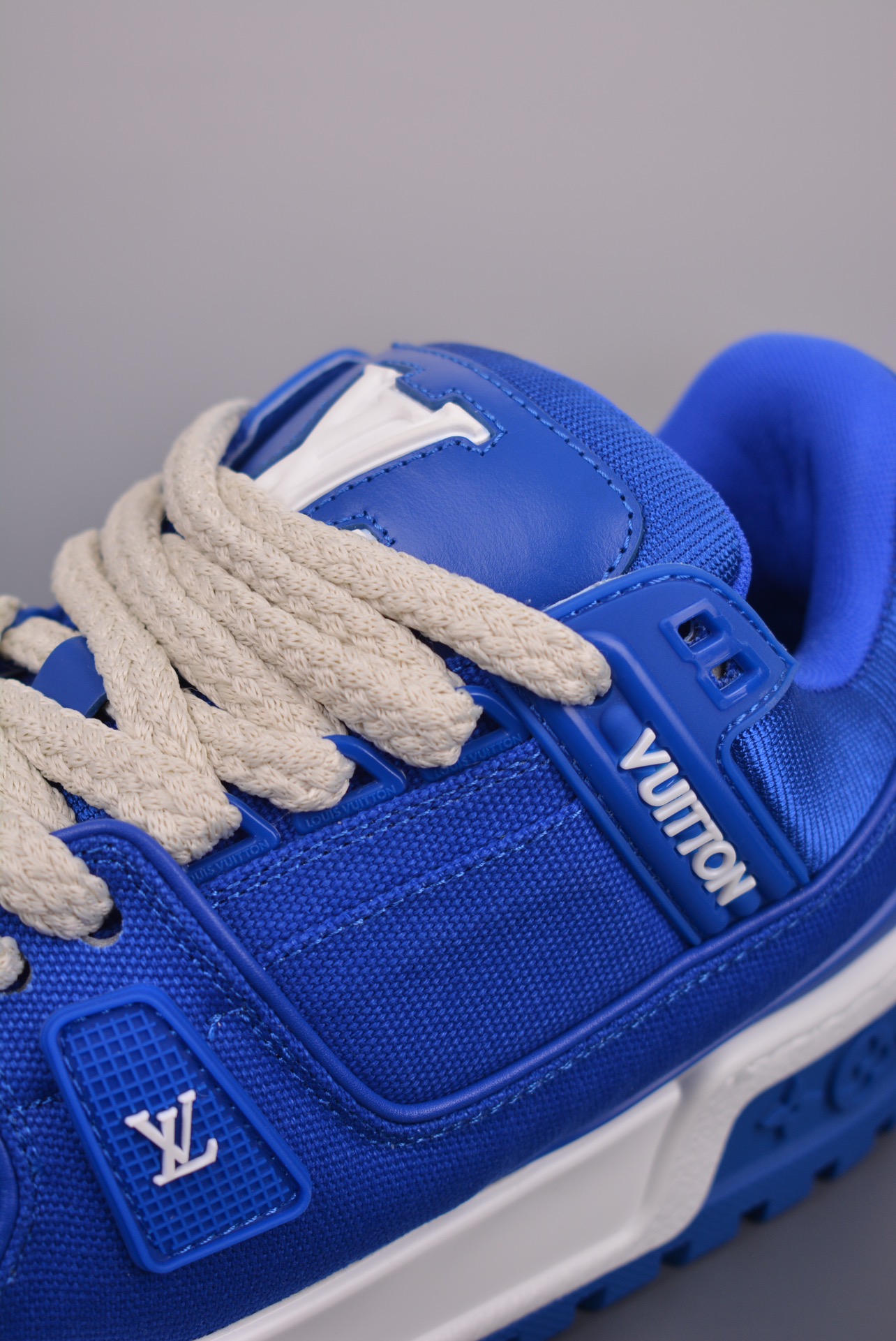 Louis Vuitton Trainer Maxi Low Sneaker Sapphire Blue