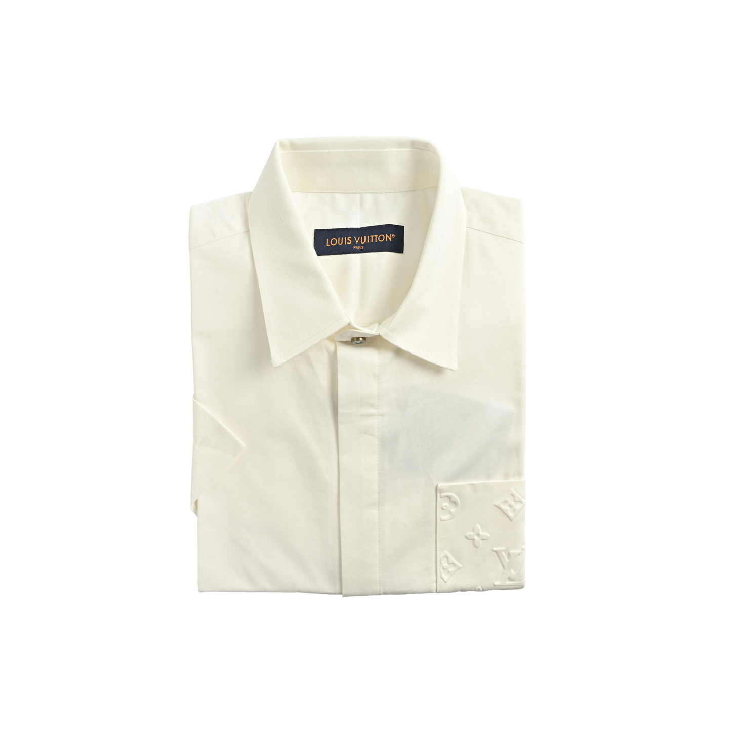 Louis Vuitton 25ss Pocket Monogram Embossed Short Sleeve Shirt