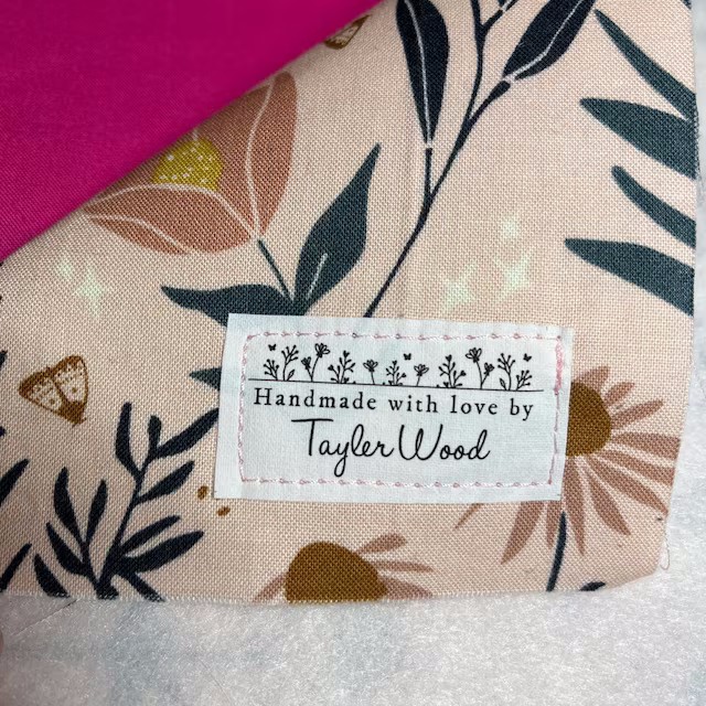 Fabric sewing labels