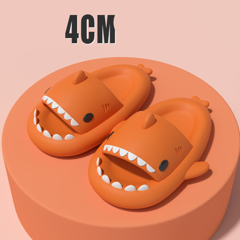 Slippers Funny Shark Cartoon