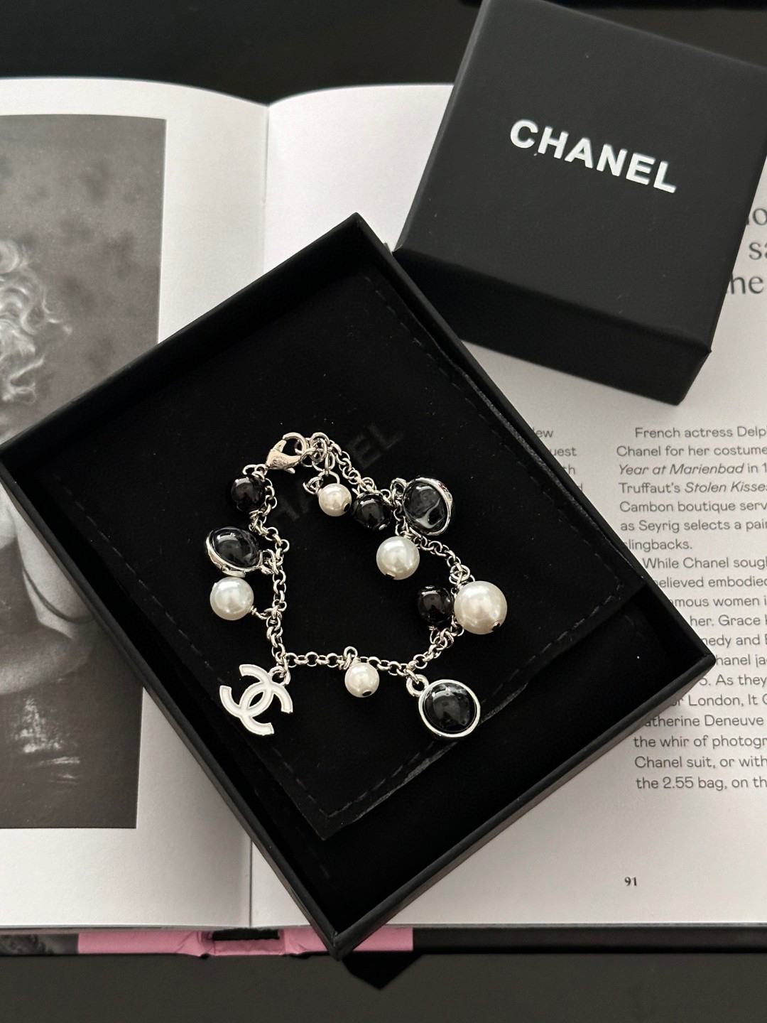 Chanel Pearl Bracelet