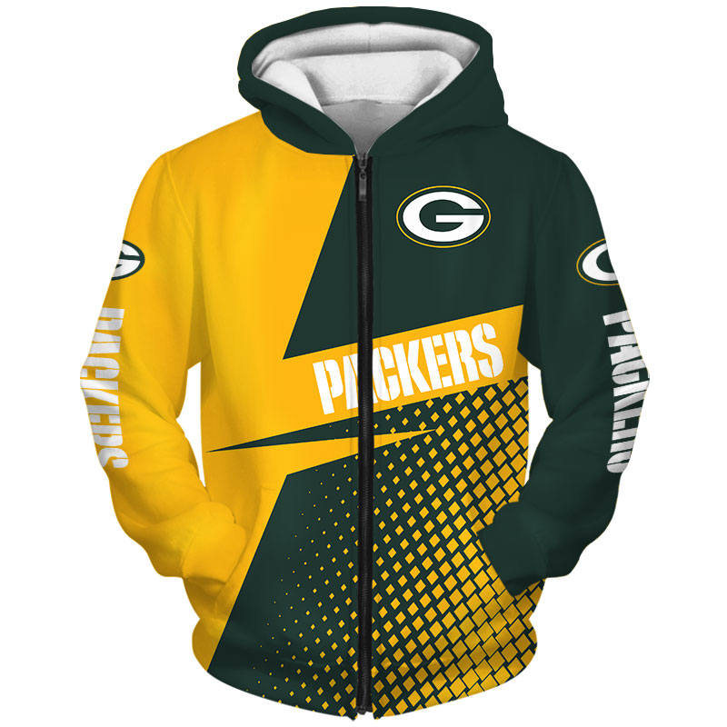 GREEN BAY PACKERS 3D HOODIE GGBBPP007