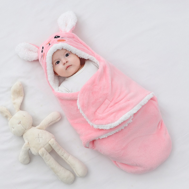 Soft Baby Animal Swaddle Wrap